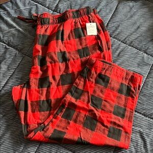 Sonoma Red and Black Checkered Men's Joggers
